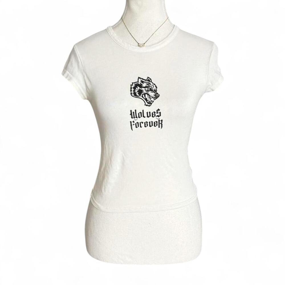 Darc Sport Women’s White Baby Tee Size XS
